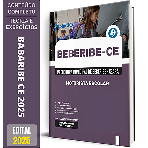 Apostila Prefeitura de Beberibe CE 2025 - Motorista Escolar