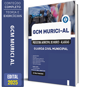 Apostila Prefeitura de Murici AL 2025 - Guarda Municipal