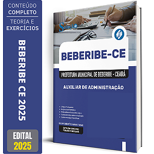 Apostila Prefeitura de Beberibe CE 2025 - Auxiliar de Administração