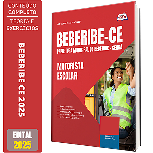 Apostila Prefeitura de Beberibe CE 2025 - Motorista Escolar