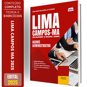 Apostila Concurso Lima Campos Ma 2025 - Agente Administrativo