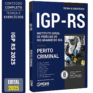 Apostila IGP RS 2025 - Perito Criminal
