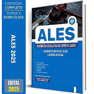 Apostila ALES 2025 - Agente de Polícia Legislativa
