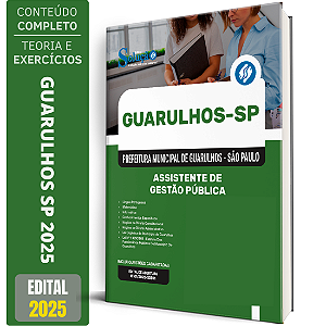 Apostila Prefeitura de Guarulhos SP 2025 - Assistente de Gestão Pública