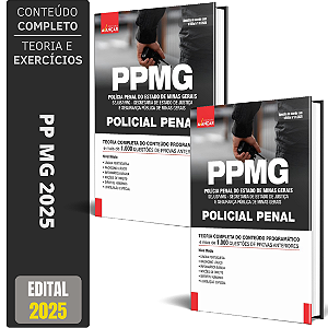 Apostila Concurso PP MG 2025 - Policial Penal