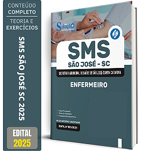 Apostila Prefeitura de São José SC 2025 - Enfermeiro