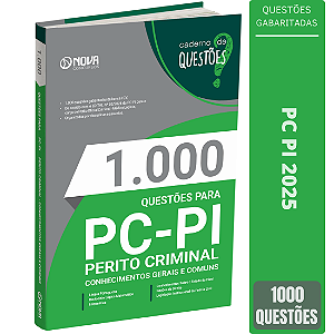 Questões Gabaritadas Perito Criminal PC PI 2025