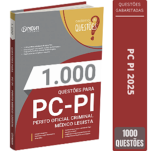 Questões Gabaritadas Médico Legista PC PI 2025