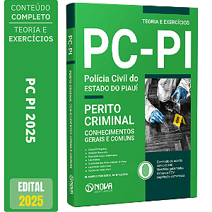 Apostila PC PI 2025 - Perito Oficial Criminal