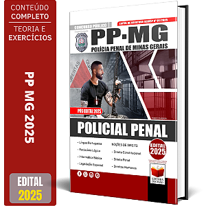 Apostila Copncurso PP MG 2025 - Policial Penal