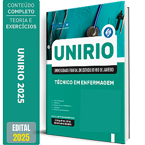 Apostila UNIRIO 2025 - Técnico em Enfermagem