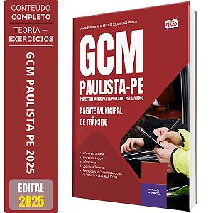 Apostila Prefeitura de Paulista PE 2025 - Agente Municipal de Trânsito