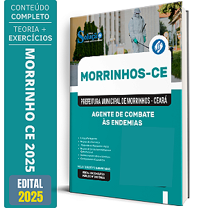 Apostila Prefeitura de Morrinhos CE 2025 - Agente de Combate às Endemias