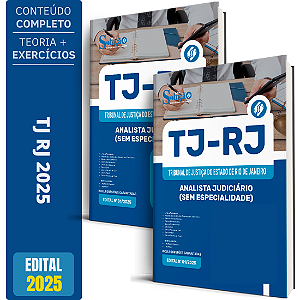 Apostila Concurso TJ RJ 2025 - Analista Judiciário (sem especialidade)