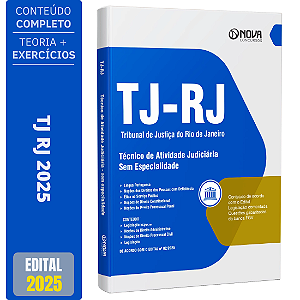 Apostila TJ RJ 2025 - Técnico de Atividade Judiciária