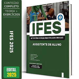 Apostila IFES 2025 - Assistente de Aluno