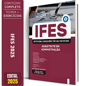 Apostila IFES 2025 - Assistente em Administração