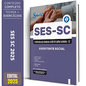 Apostila Concurso SES SC 2025 - Assistente Social