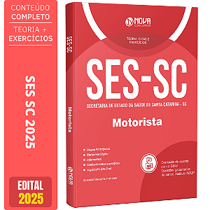 Apostila Completa SES SC 2025 - Motorista
