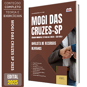 Apostila Câmara de Mogi das Cruzes SP 2025 - Analista de Recursos Humanos