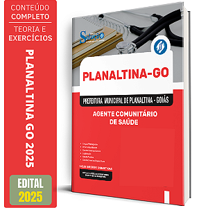 Apostila Prefeitura de Planaltina GO 2025 - Agente Comunitário de Saúde