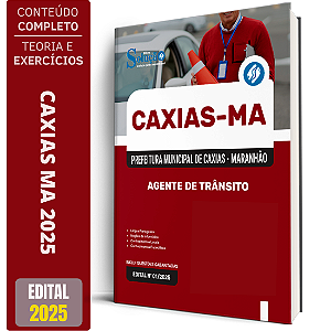 Apostila Prefeitura de Caxias MA 2025 - Agente de Trânsito