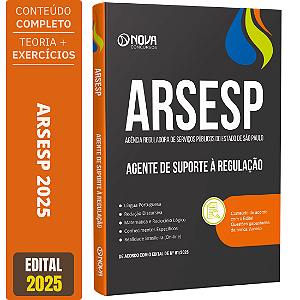 Apostila ARSESP 2025 - Agente de Suporte à Regulação