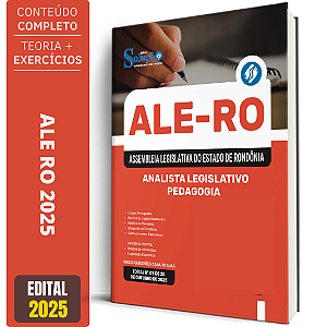 Apostila ALE RO 2025 - Analista Legislativo - Pedagogia
