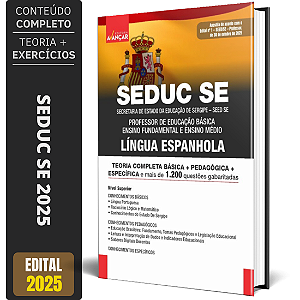 Apostila SEDUC CE 2025 - Professor Língua Espanhola