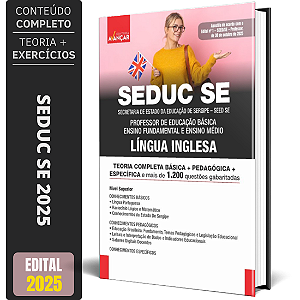 Apostila SEDUC SE 2025 - Professor Língua Inglesa