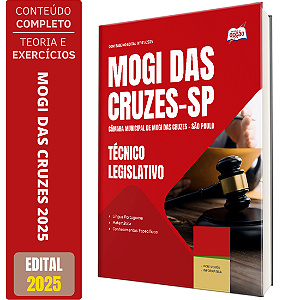 Apostila Câmara de Mogi das Cruzes SP 2025 - Técnico Legislativo