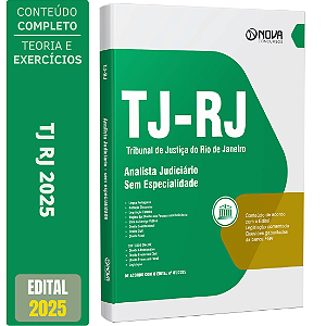 Apostila TJ RJ 2025 - Analista Judiciário (sem especialidade)