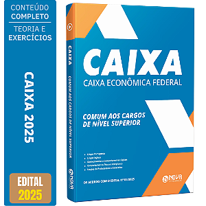 Apostila CAIXA Federal 2025 - Comum aos Cargos de Nível Superior