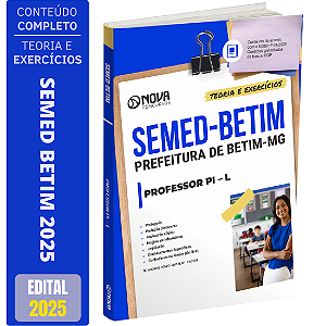 Apostila Concurso Betim MG 2025 - Professor PI - L
