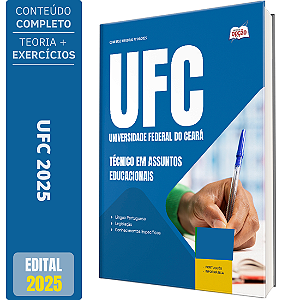 Apostila Concurso UFC 2025 - Técnico em Assuntos Educacionais