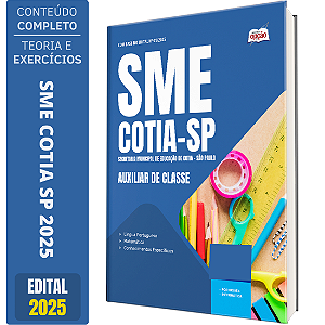 Apostila Concurso Cotia SP 2025 - Auxiliar de Classe