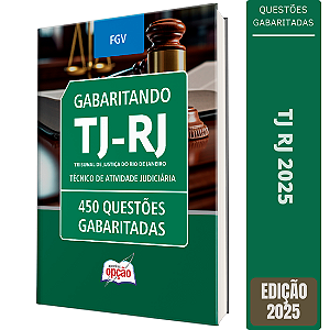 Caderno de Testes TJ RJ 2025 - Técnico de Atividade Judiciária
