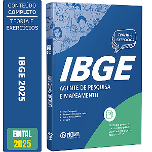 Apostila IBGE 2025 - Agente de Pesquisas e Mapeamento (APM)