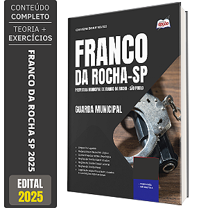 Apostila Franco Da Rocha Sp 2025 - Guarda Civil Municipal