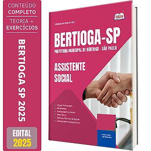 Apostila Concurso Bertioga SP 2025 - Assistente Social