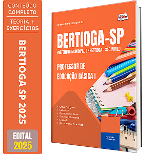 Apostila Concurso Bertioga SP 2025 - Professor de Educação Básica I