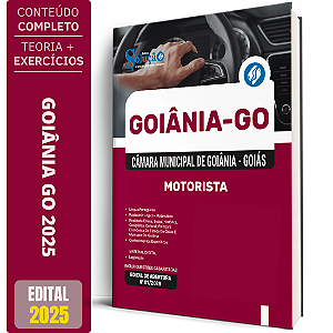Apostila Câmara de Goiânia GO 2025 - Motorista