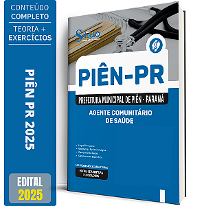Apostila Prefeitura de Piên PR 2025 - Agente Comunitário de Saúde