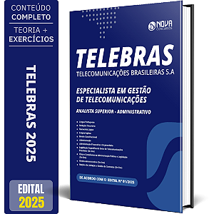 Apostila Telebrás 2025 - Analista Superior Administrativo