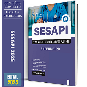 Apostila Secretaria de Estado da Saúde do Piauí 2026 - Enfermeiro