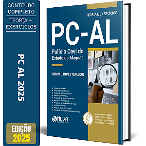 Apostila PC AL 2026 - Oficial Investigador