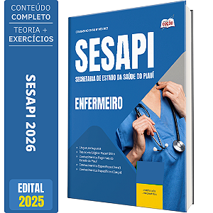 Apostila Secretaria de Estado da Saúde do Piauí 2026 - Enfermeiro
