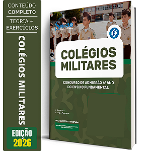 Apostila Colégio Militar 2026 - Concurso de Admissão 6º ano do Ensino Fundamental