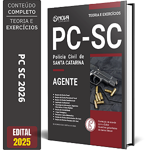 Apostila PC SC 2026 - Agente de Polícia Civil