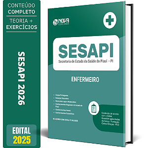Apostila Secretaria de Estado da Saúde do Piauí 2026 - Enfermeiro